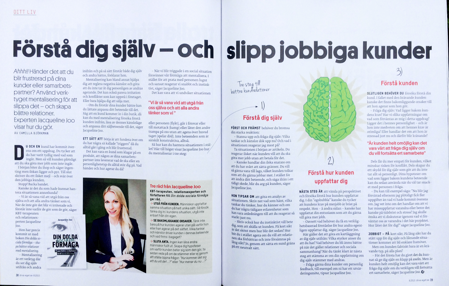 Jacqueline Joo Driva eget